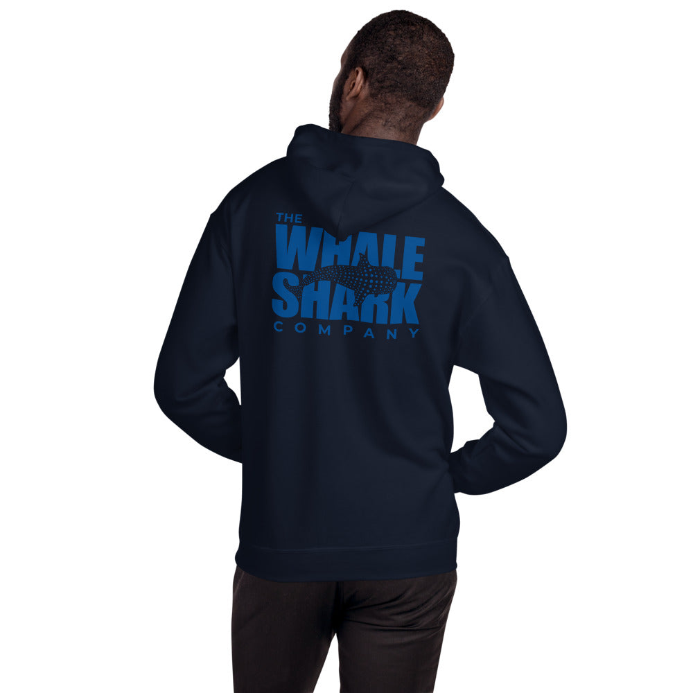 Blue Logo Hoodie The Whale Shark Company